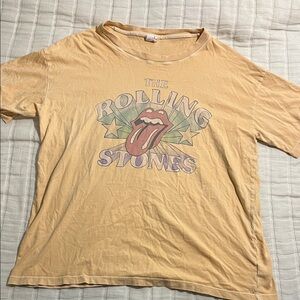 American Eagle Outfitters Soft Yellow Tee